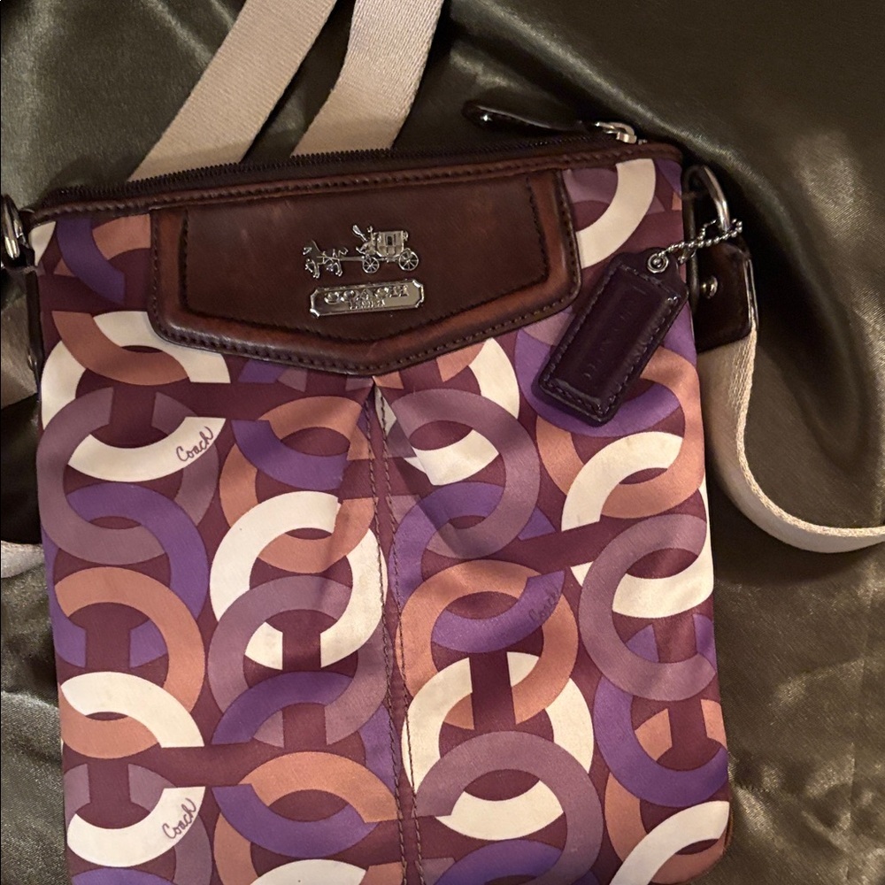 Coach Op Art cross body C1072-44183 - Picture 2 of 8